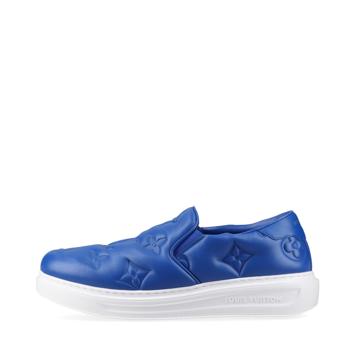 Louis Vuitton Beverly Hills Line 22 Years UK8 Blue LD0252 Monogram Bag Insole Mark With Family Selling s