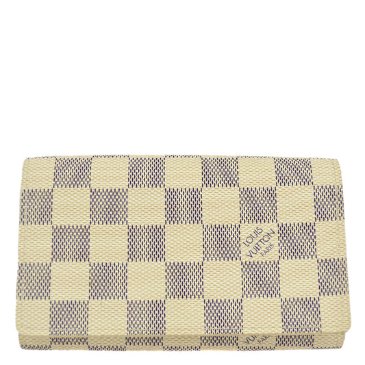 Louis Vuitton Damier Azur Portefeuille Tresol Purse Wallet N61744
