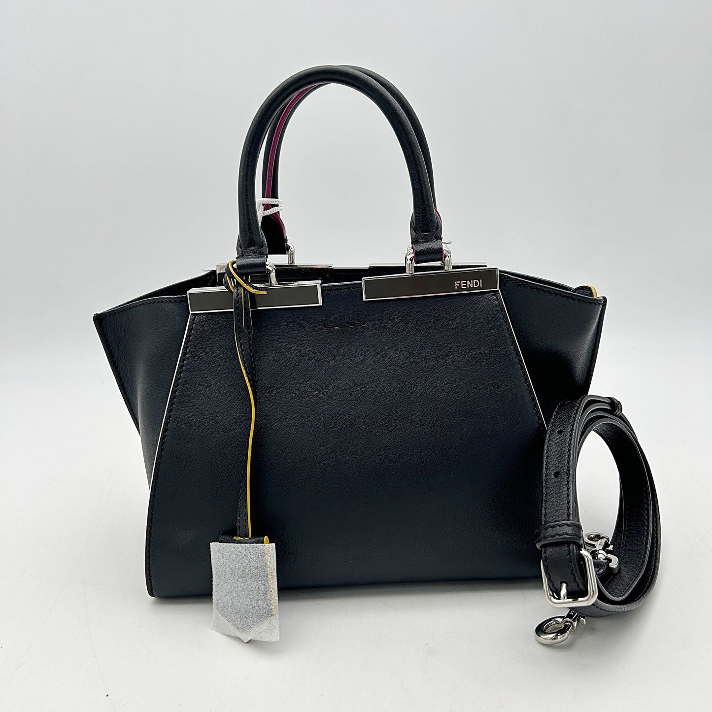 Fendi 3Jours Black Leather LA11535