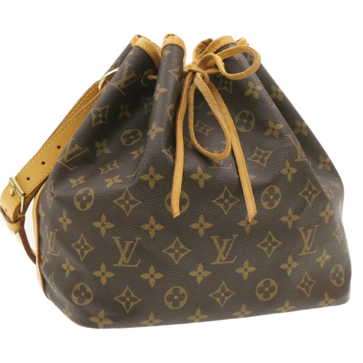 LOUIS VUITTON Monogram Petit Noe Shoulder Bag M42226 LV am197b