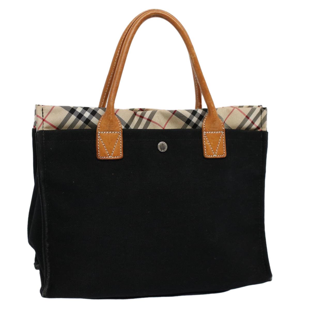 Burberry Label Auth Handbag - Rovelle Bags