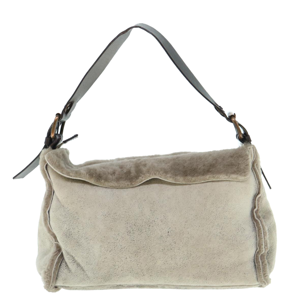 Luxury CELINE Hand Bag fur Beige 10981