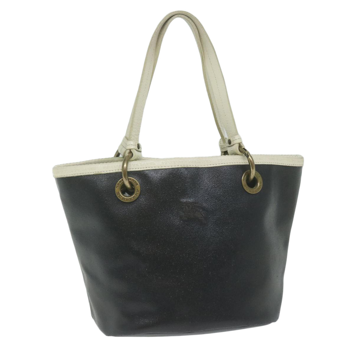 Burberry Label Coated Handbag - Rovelle Bags