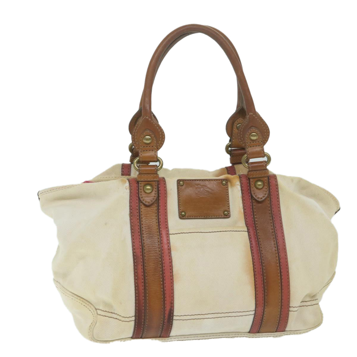 Burberry Label Auth Tote Bag - Rovelle Bags