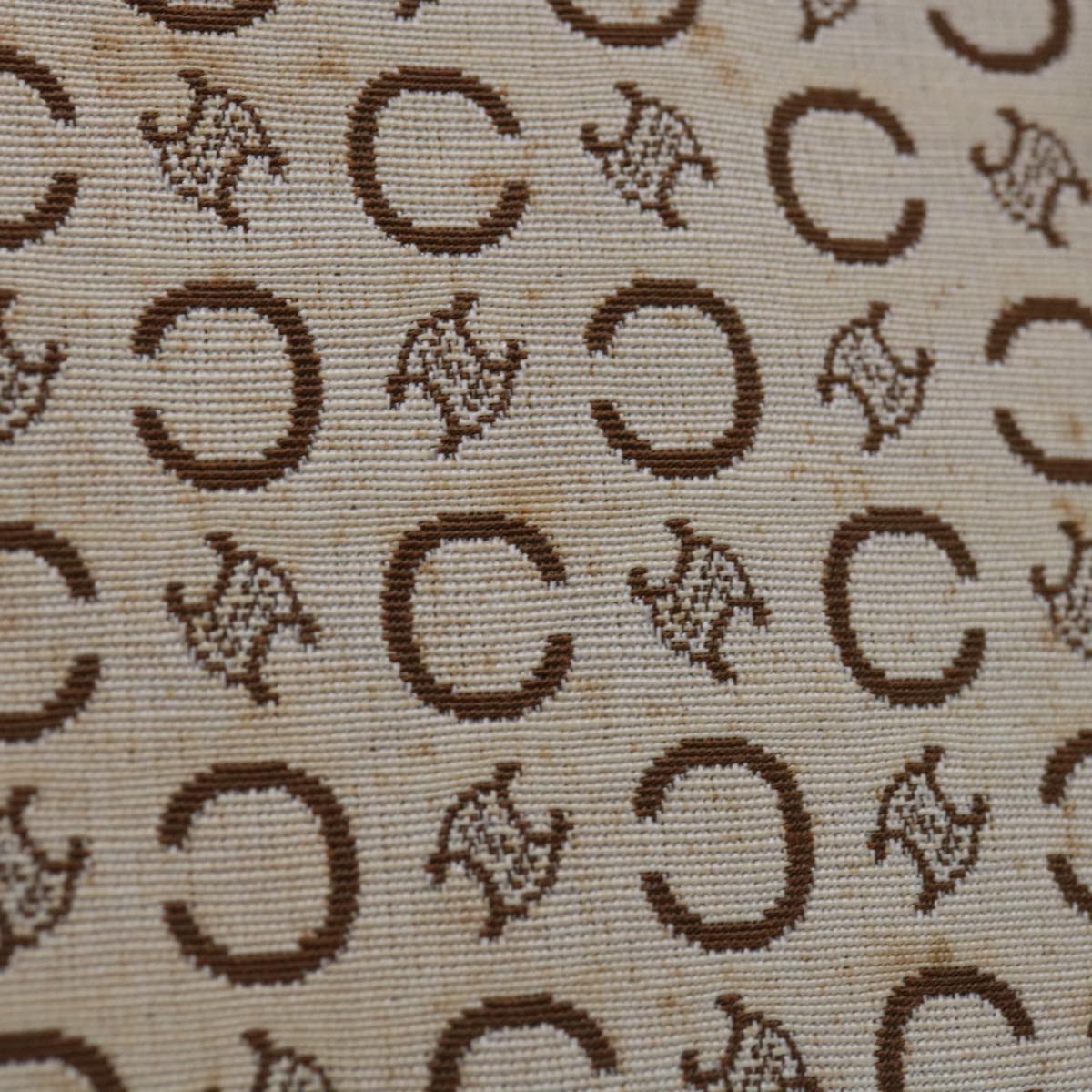 Luxury CELINE C Macadam Canvas Hand Bag Whe 12205