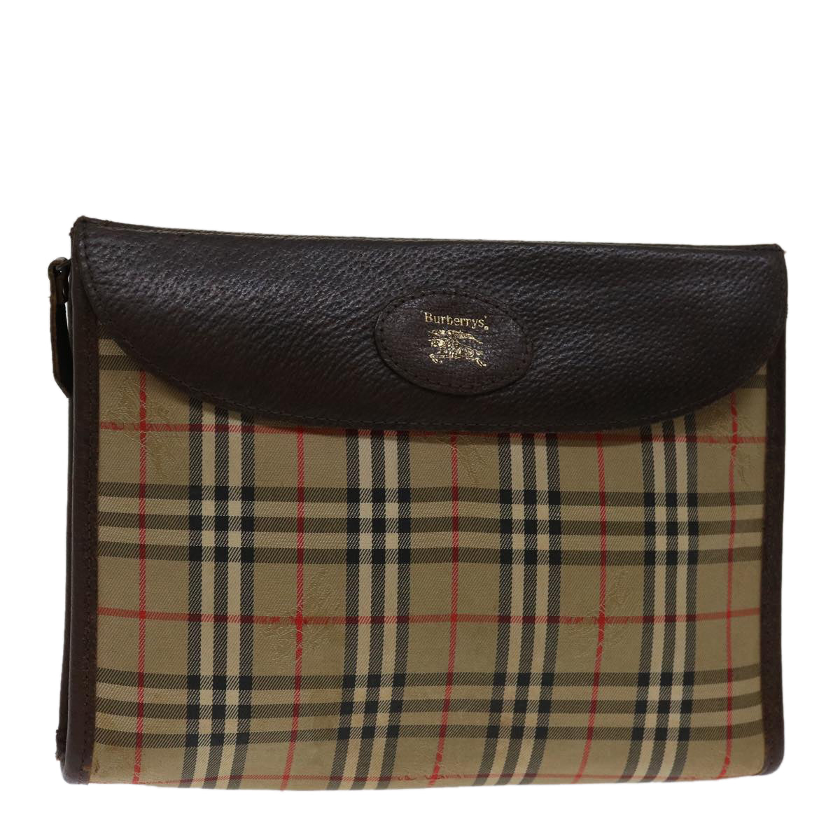 Burberry Check Clutch - Rovelle Bags