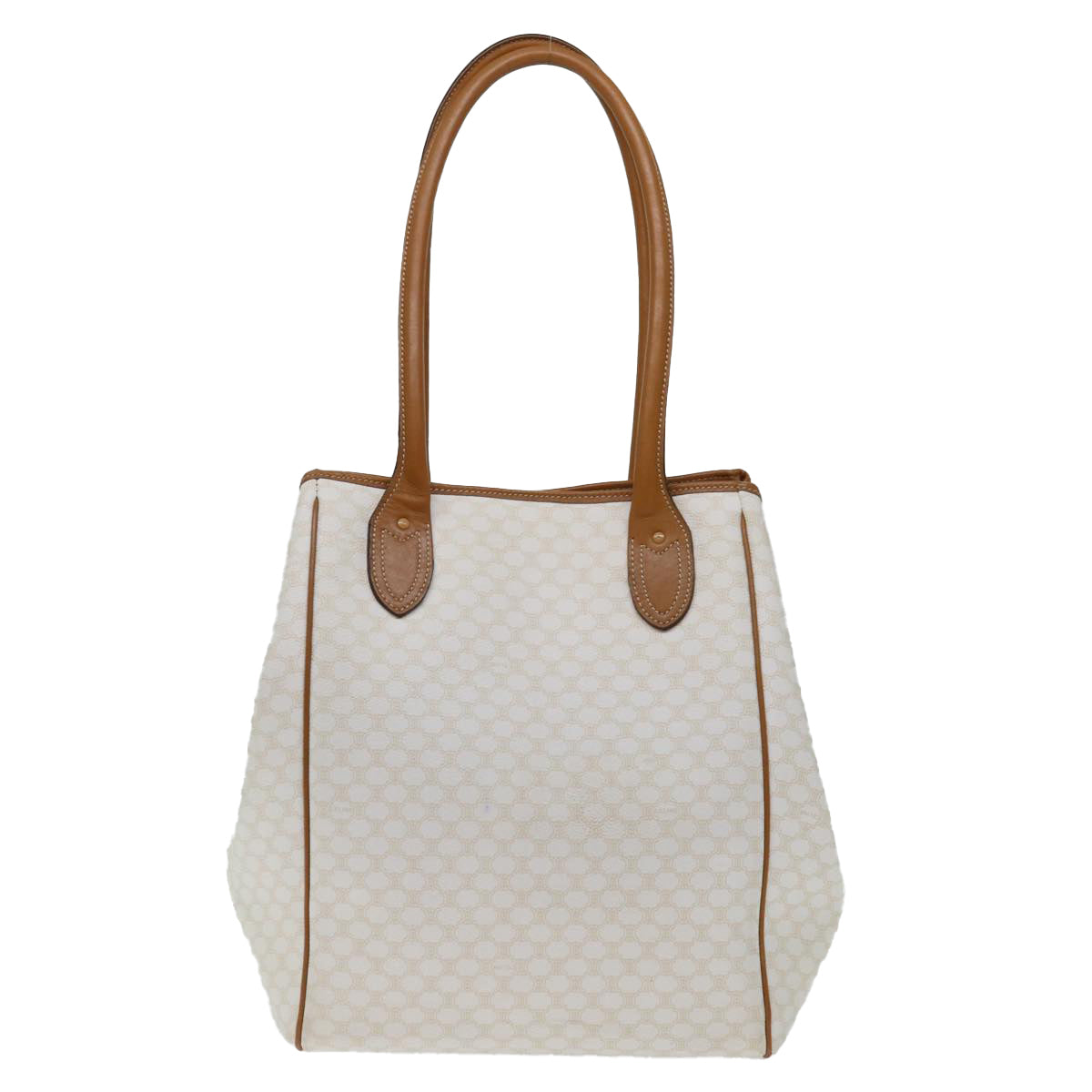 Luxury CELINE Macadam Canvas Tote Bag PVC Whe 13537