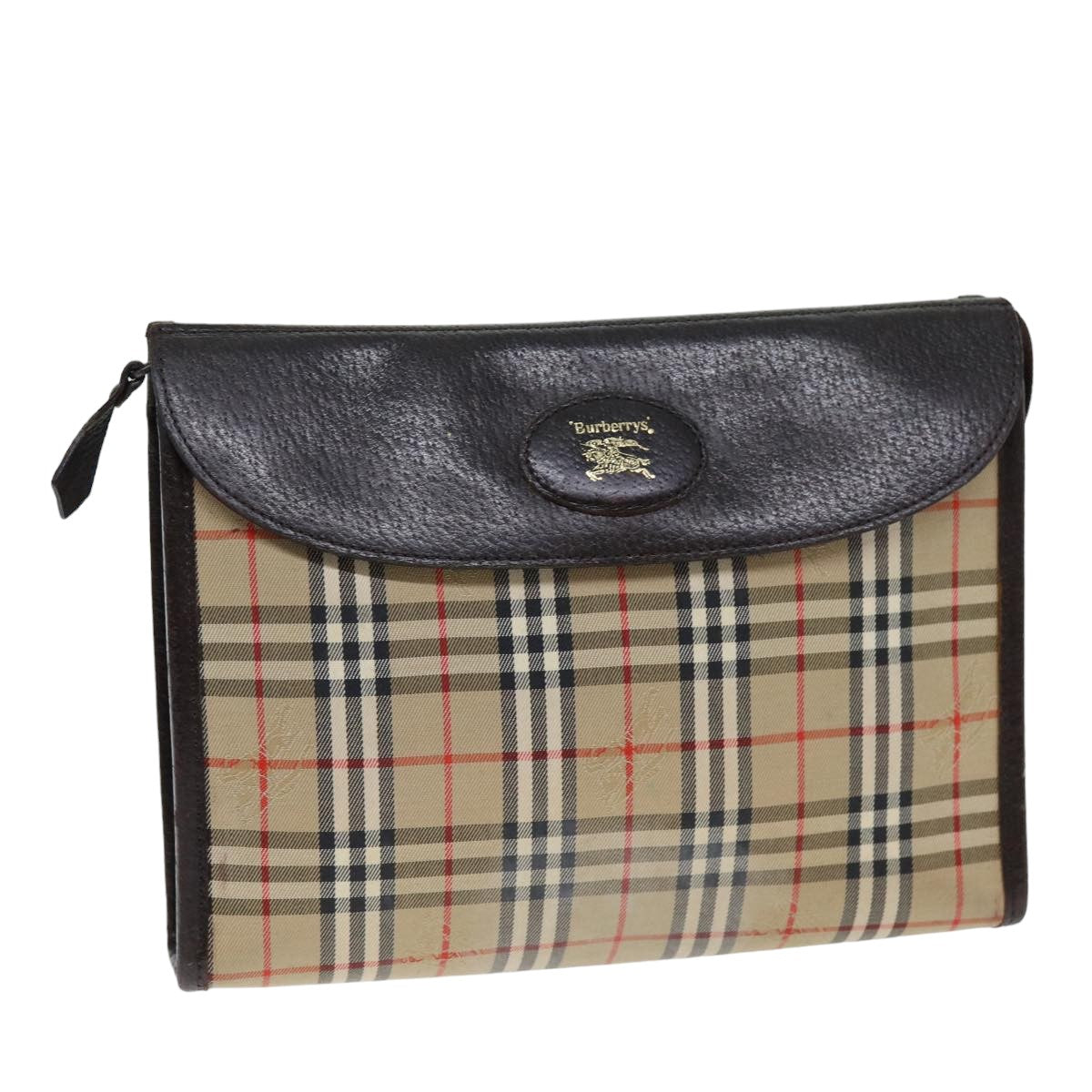 Burberry Check Clutch - Rovelle Bags
