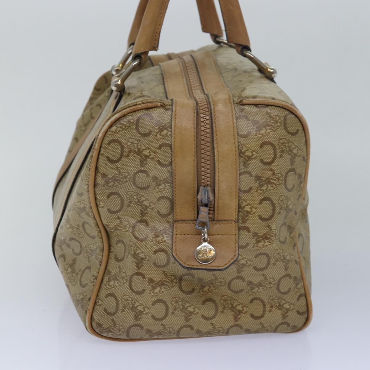 Luxury CELINE Macadam Canvas C Macadam Canvas Shoulder Bag 4Set Beige Navy 14874
