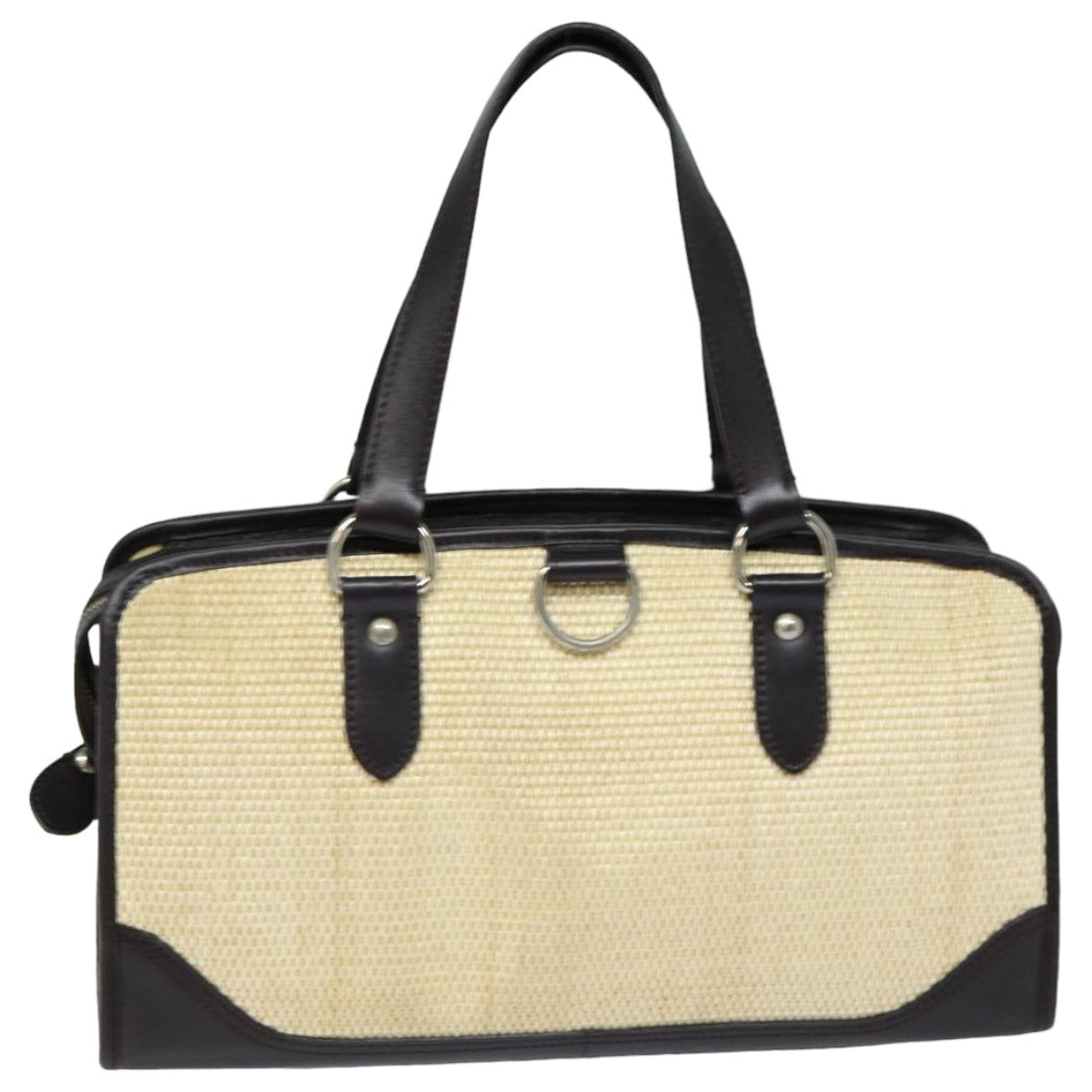 Burberry Straw Auth Tote Bag - Rovelle Bags