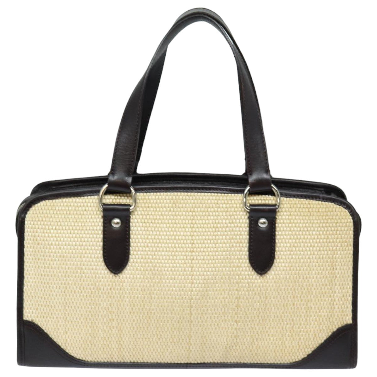 Burberry Straw Auth Tote Bag - Rovelle Bags