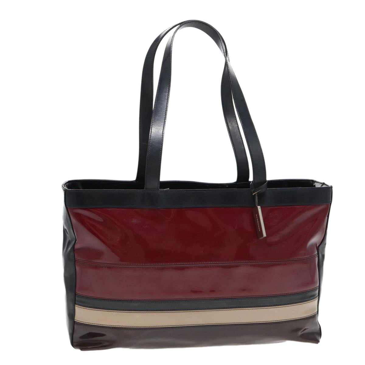 Burberry Enamel Auth Tote Bag - Rovelle Bags