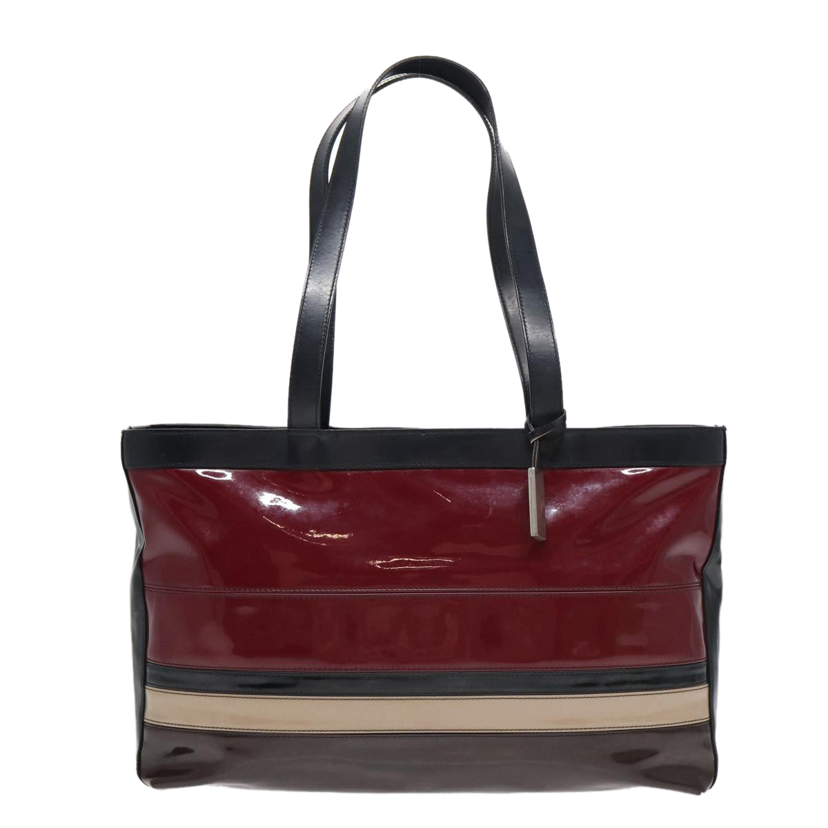 Burberry Enamel Auth Tote Bag - Rovelle Bags