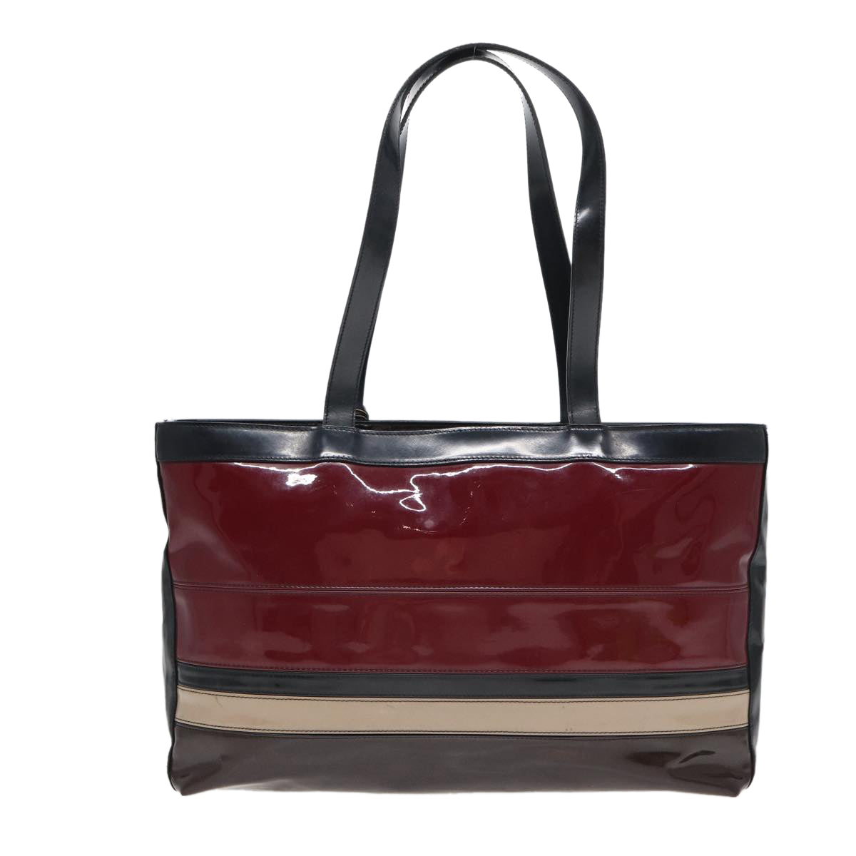 Burberry Enamel Auth Tote Bag - Rovelle Bags