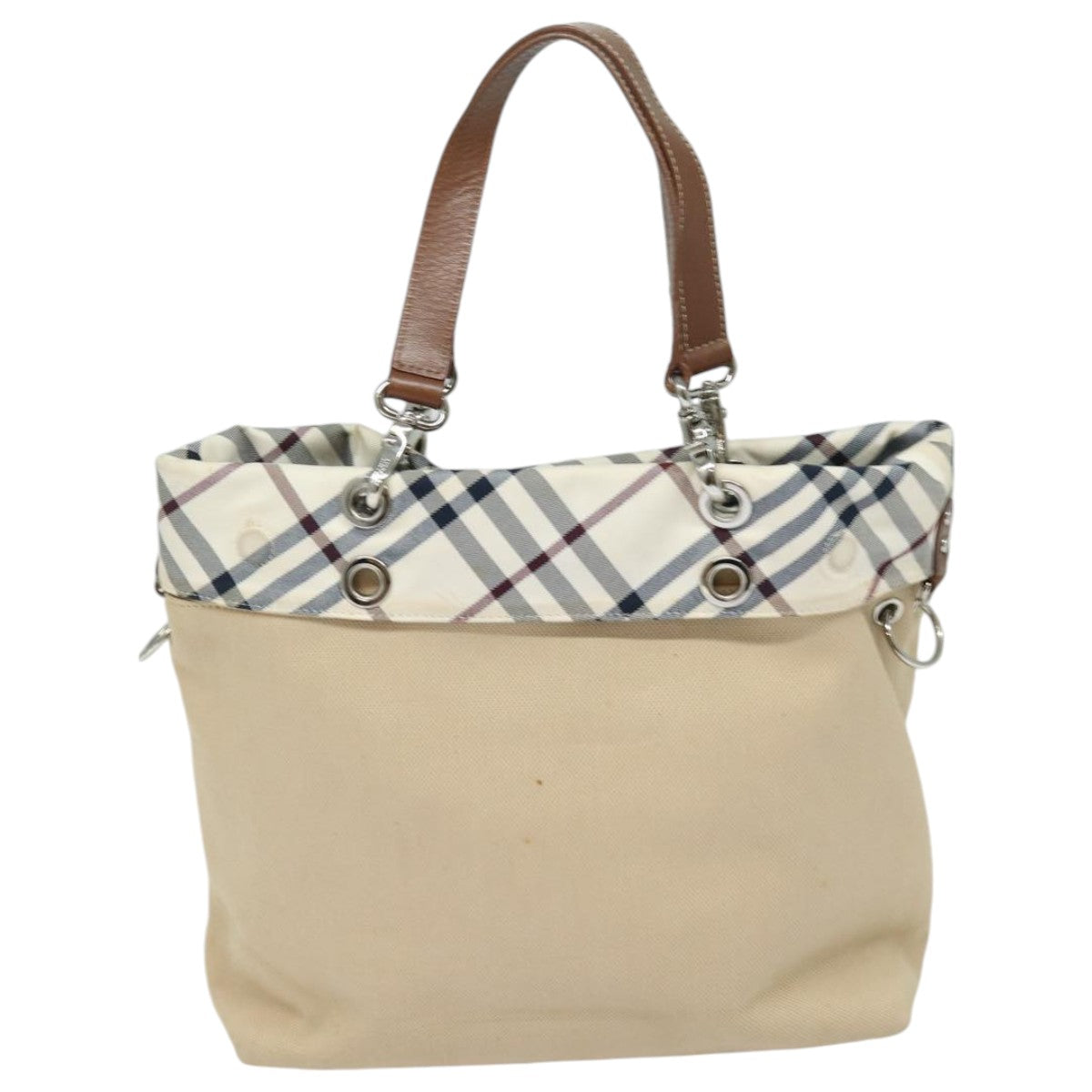 Burberry Check Tote - Rovelle Bags