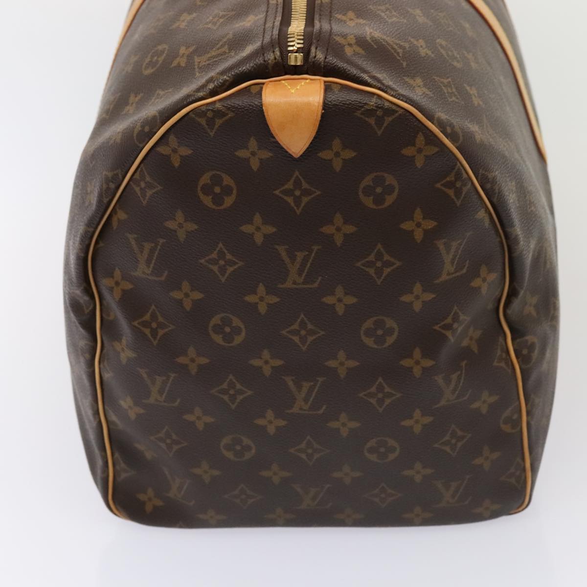 LOUIS VUITTON Monogram Keepall 55 Boston Bag M41424 LV Auth bs17062