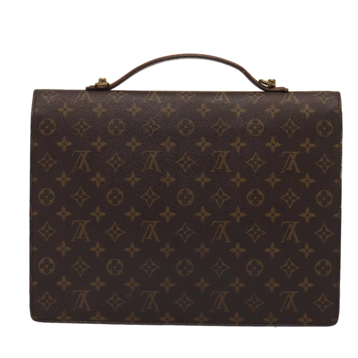 LOUIS VUITTON Monogram Porte Documents Bandouliere Bag M53338 LV Auth bs17273