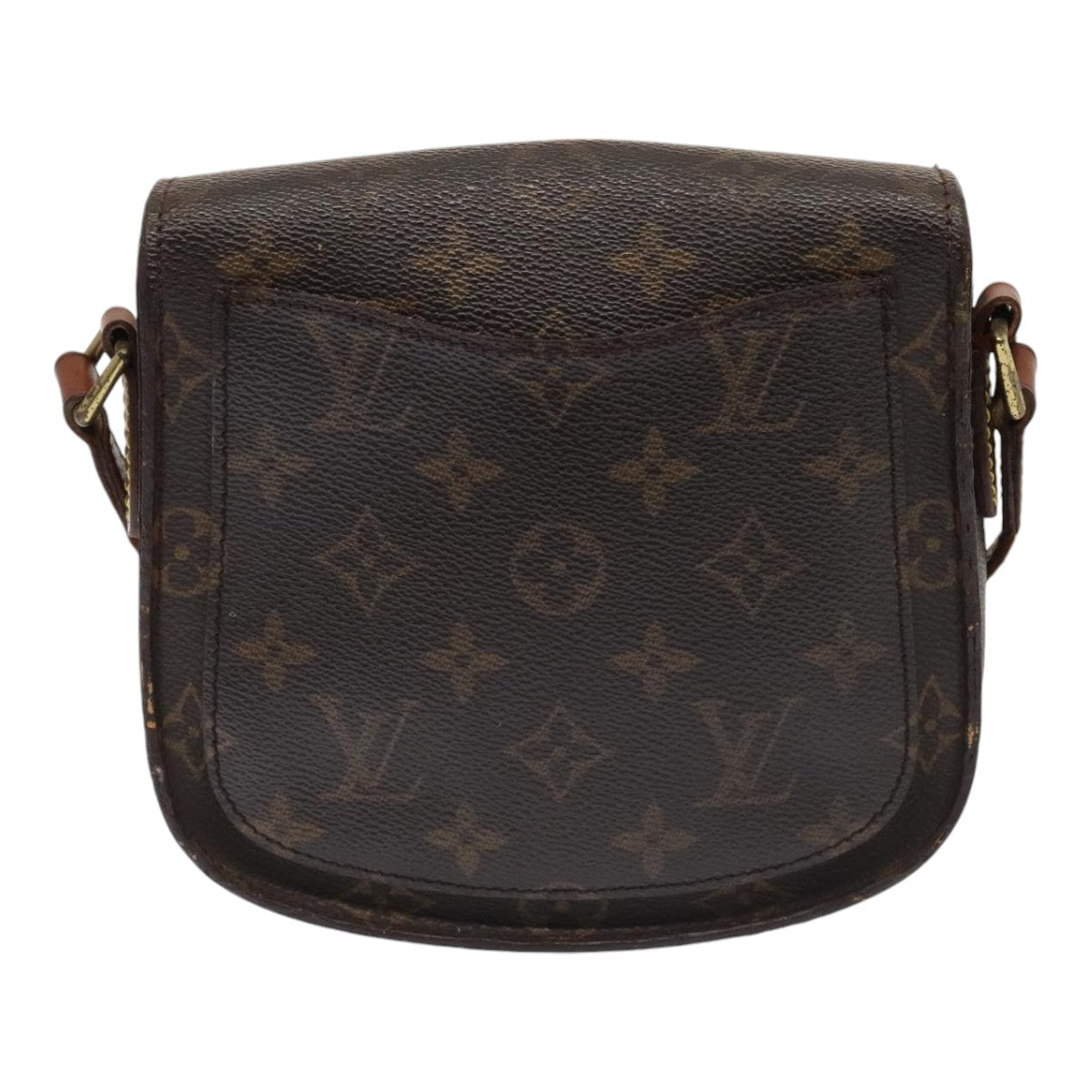 LOUIS VUITTON Monogram Saint Cloud PM Shoulder Bag M51244 LV Auth bs17411