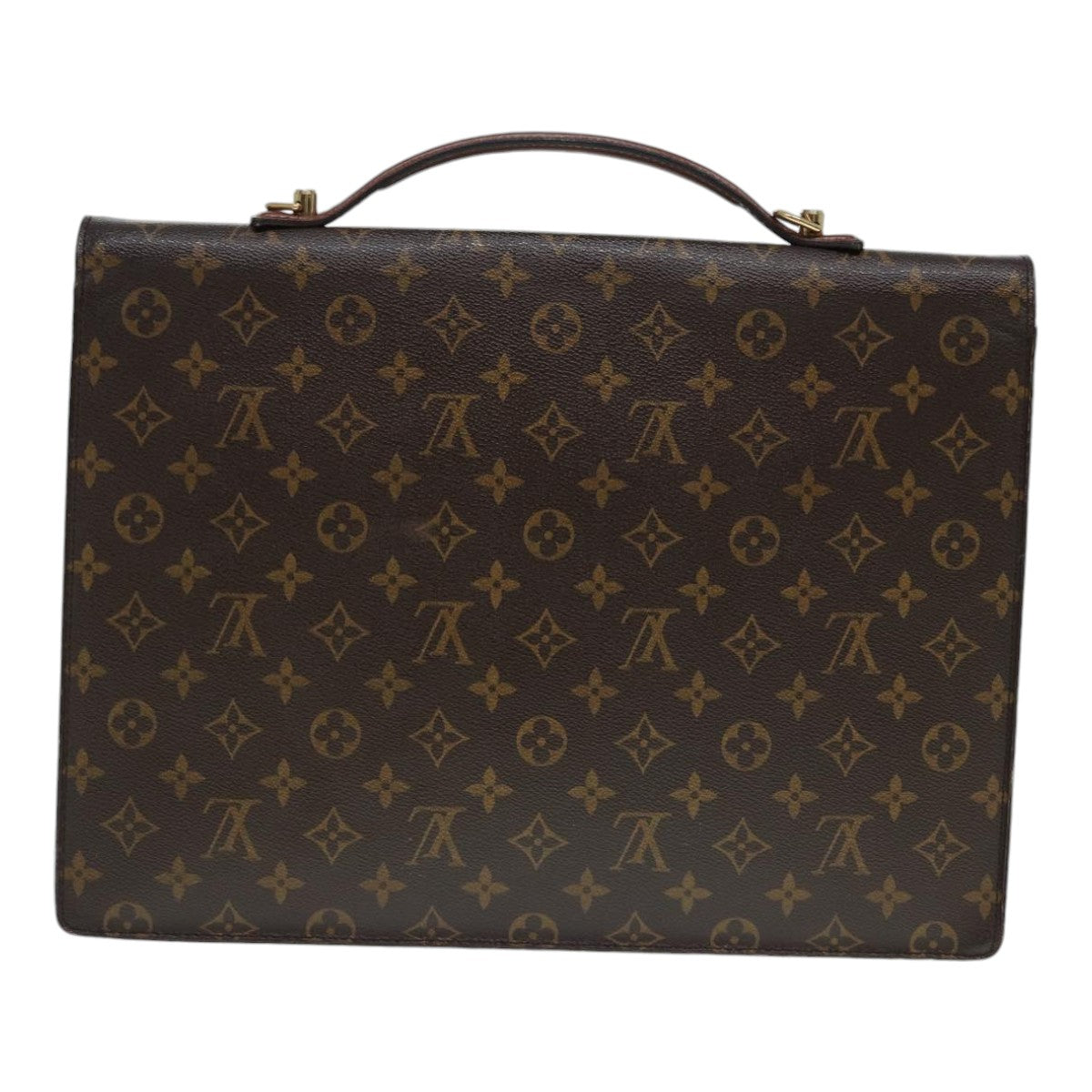 LOUIS VUITTON Monogram Porte Documents Bandouliere Bag M53338 LV Auth bs17736