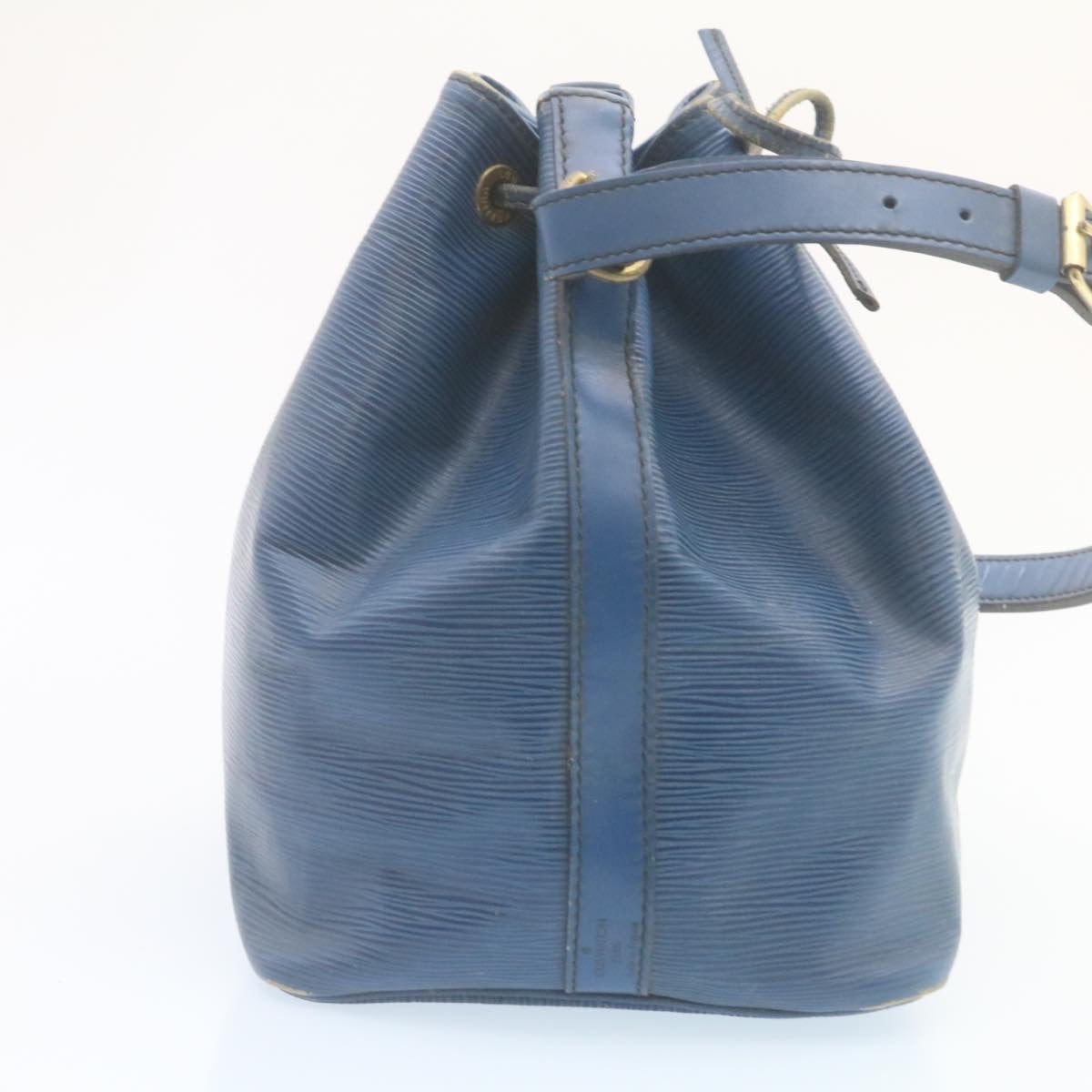 LOUIS VUITTON Epi Petit Noe Shoulder Bag Blue M44105 LV bs546