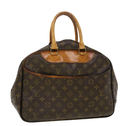 LOUIS VUITTON Monogram Deauville Hand Bag M47270 LV Auth bs5686