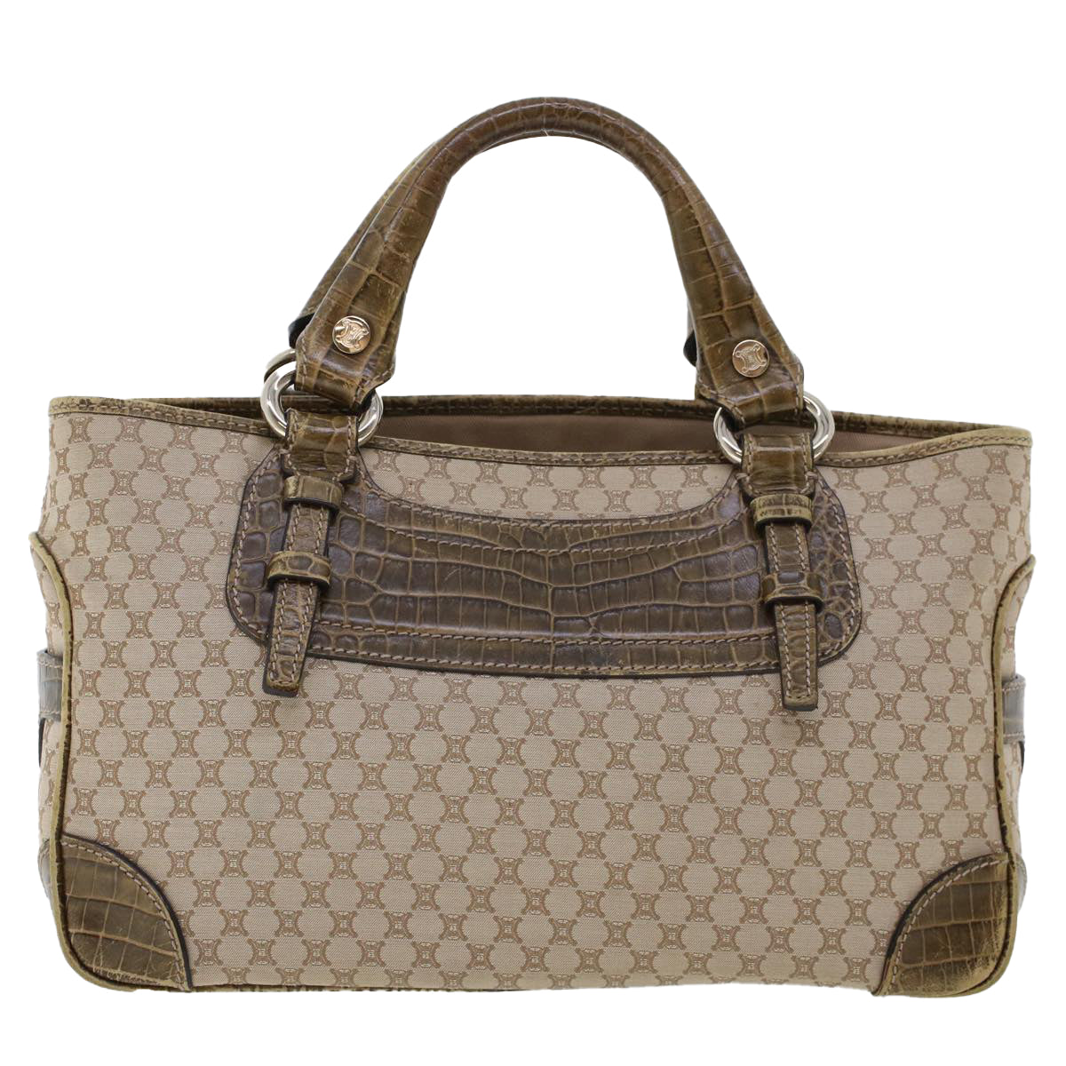 Luxury CELINE Macadam Canvas Boogie Bag Hand Bag Beige WC-ST-0068 5785