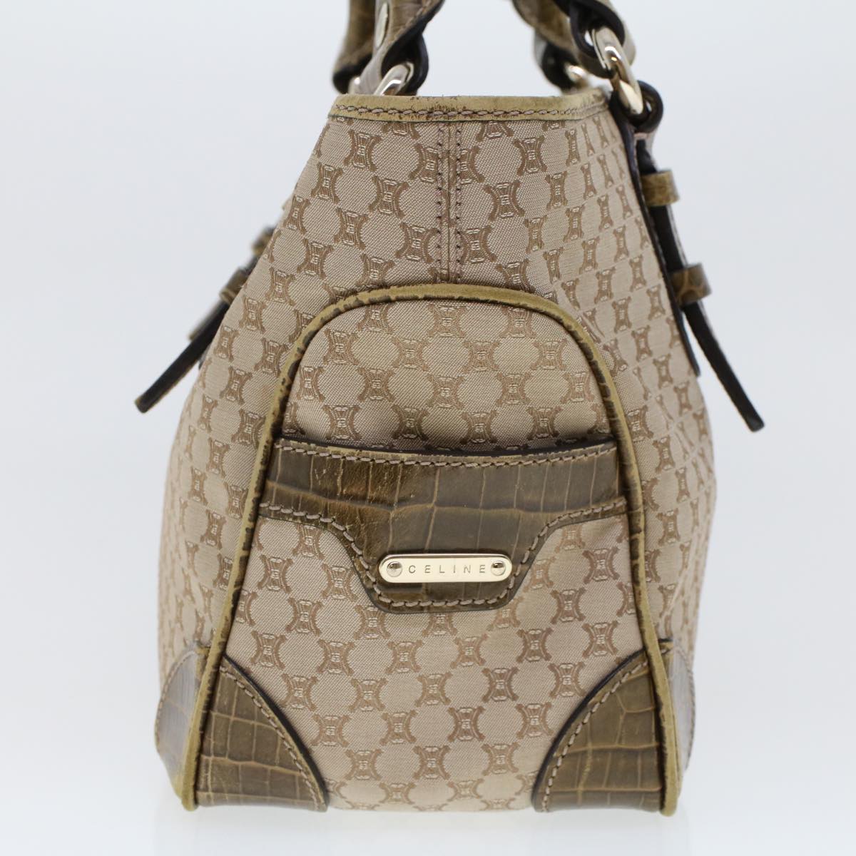 Luxury CELINE Macadam Canvas Boogie Bag Hand Bag Beige WC-ST-0068 5785