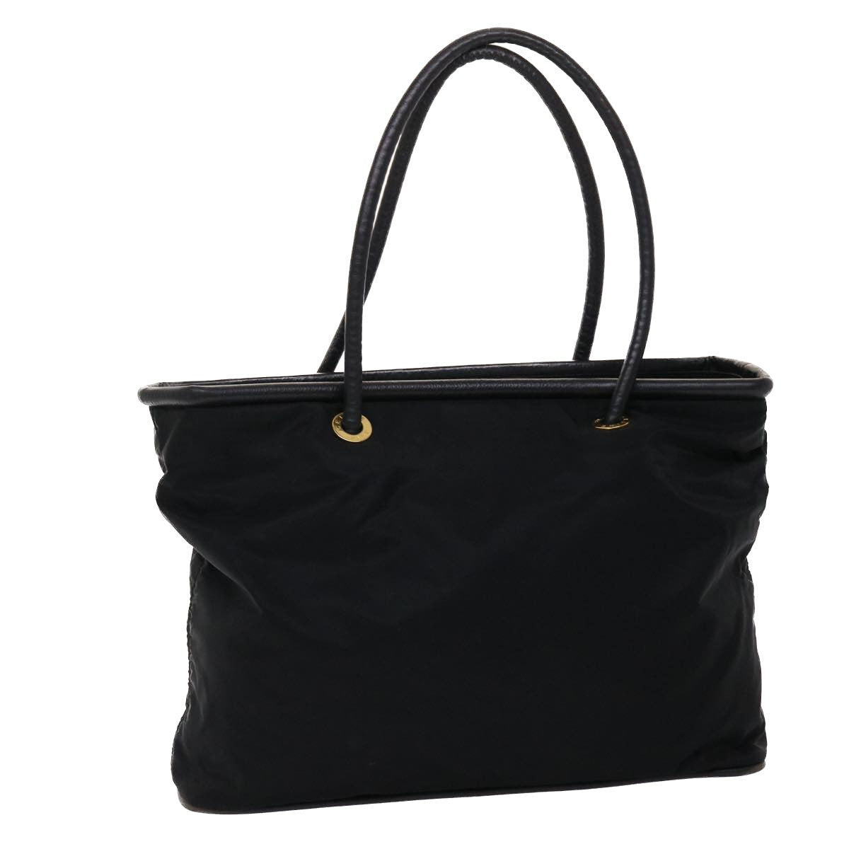 Luxury CELINE Tote Bag Nylon Black 6316