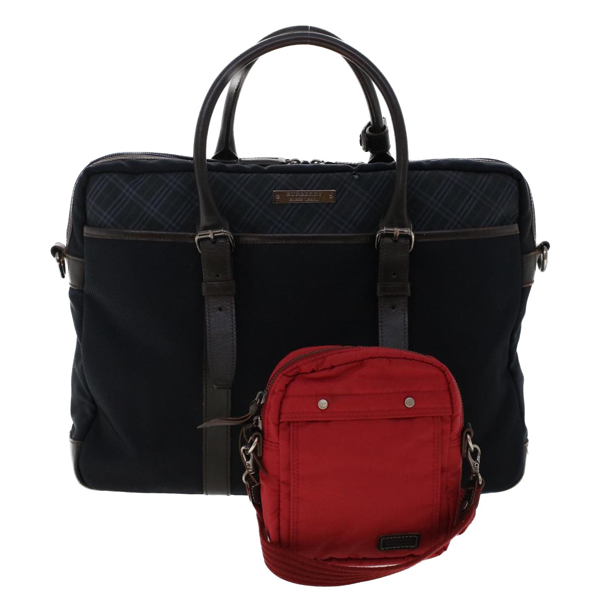 Burberry Label Auth Handbag - Rovelle Bags