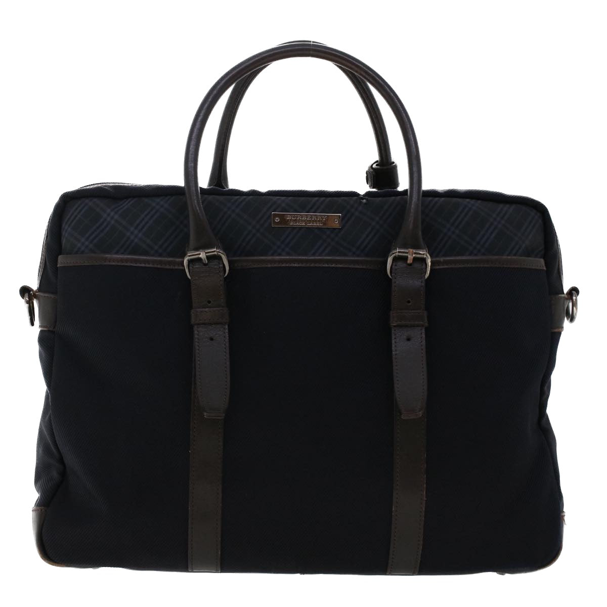 Burberry Label Auth Handbag - Rovelle Bags