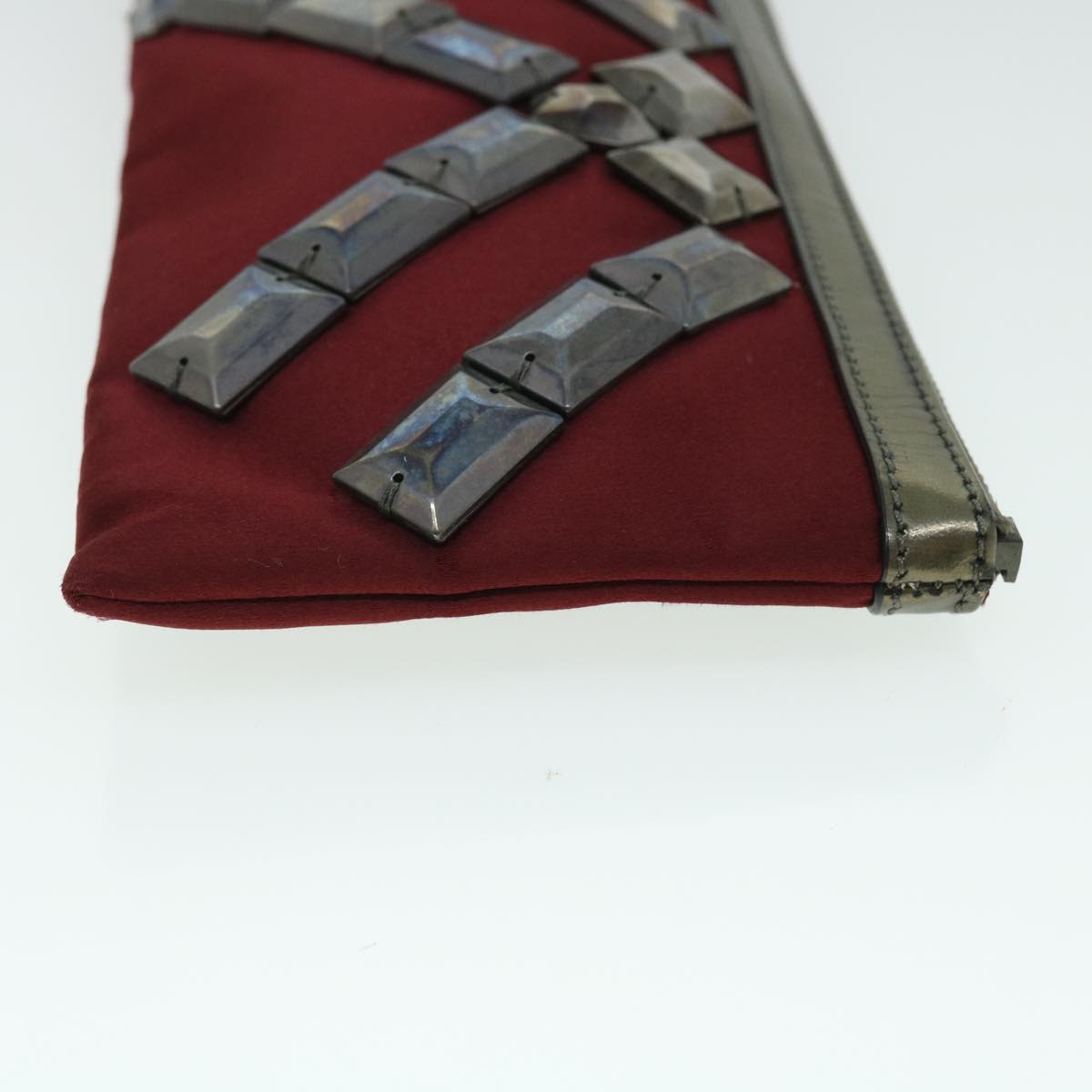 Burberry Satin Auth Clutch Bag - Rovelle Bags