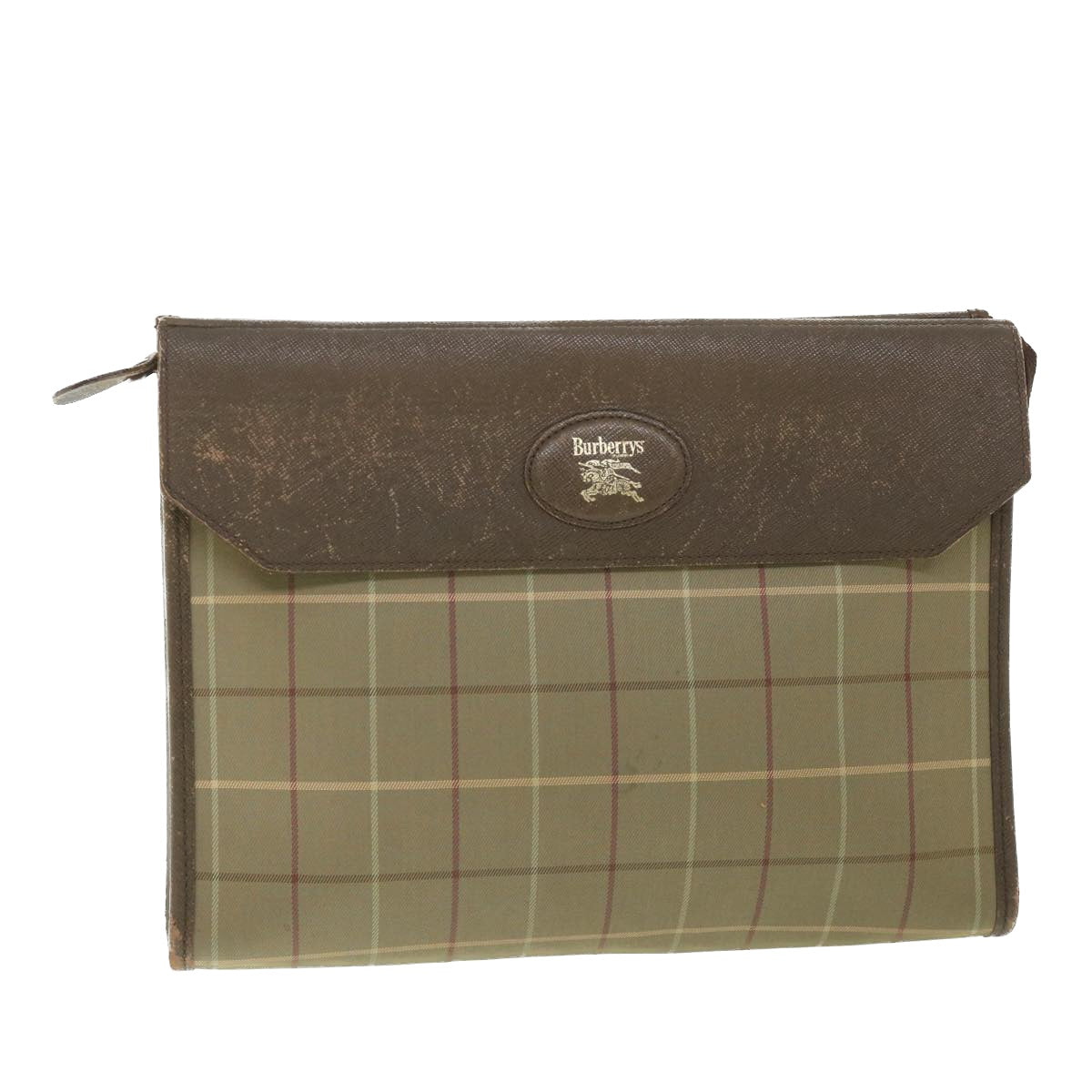 Burberry Check Clutch - Rovelle Bags