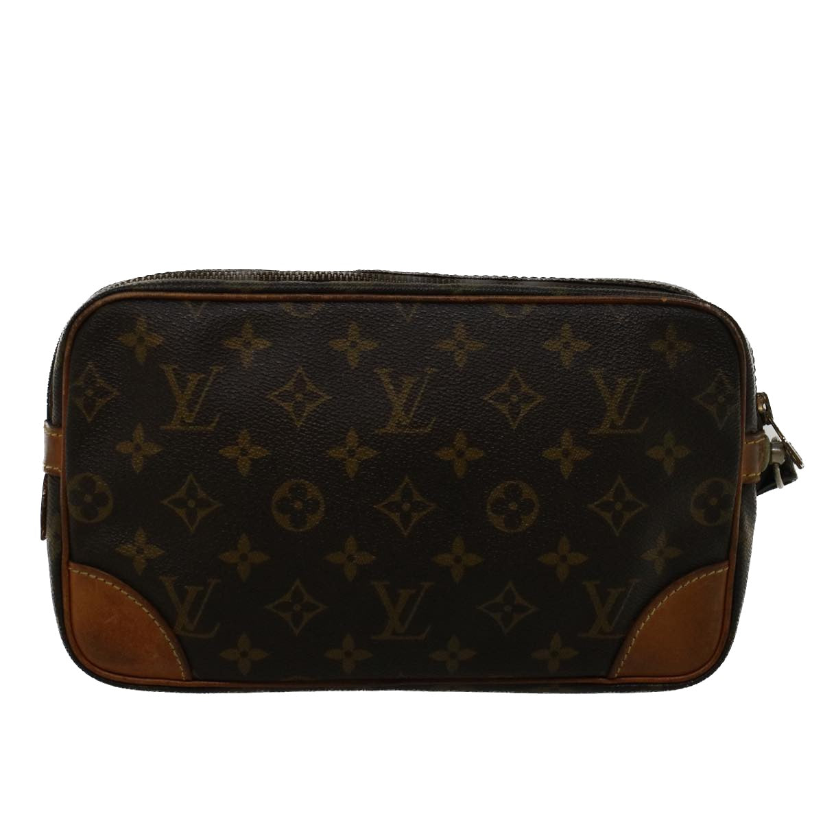 LOUIS VUITTON Monogram Marly Dragonne GM Clutch Bag M51825 LV Auth bs9247
