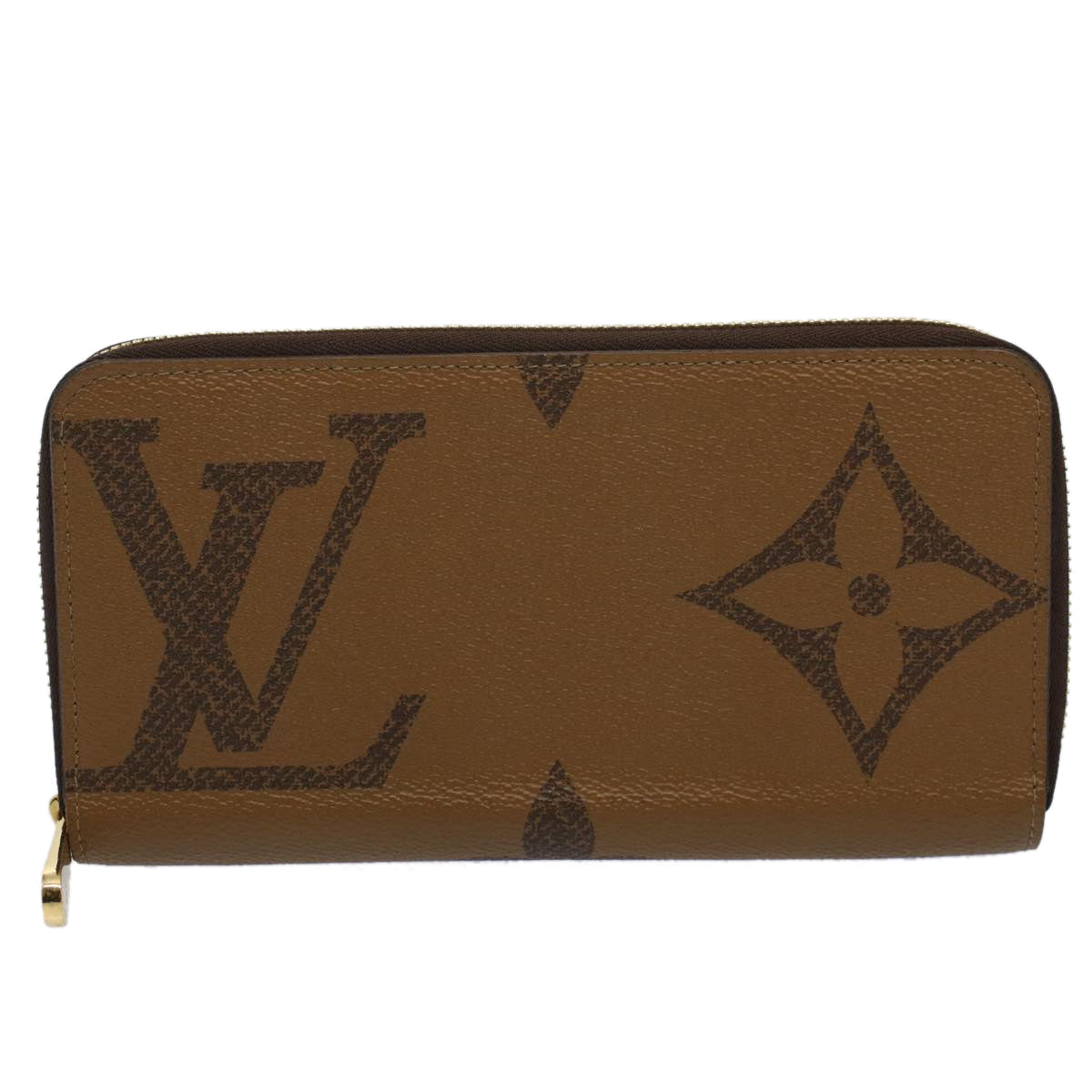 LOUIS VUITTON Monogram Giant Reverse Zippy Long Wallet M69353 LV Auth bs9966