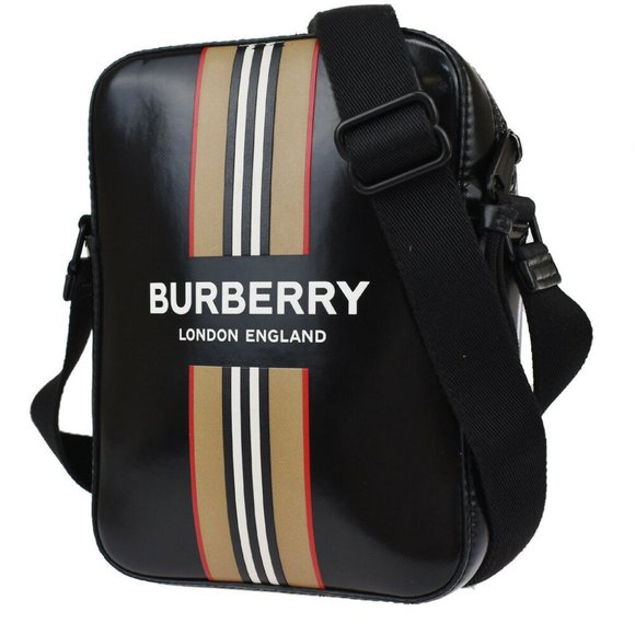 Burberry Thornton Striped Crossbody Bag - Rovelle Bags