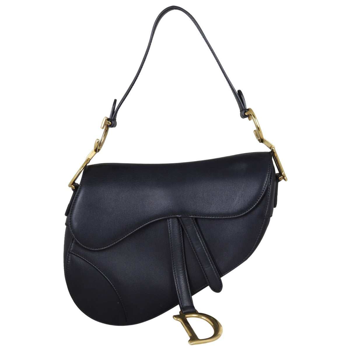 Dior Saddle Bag with Embroidered Strap