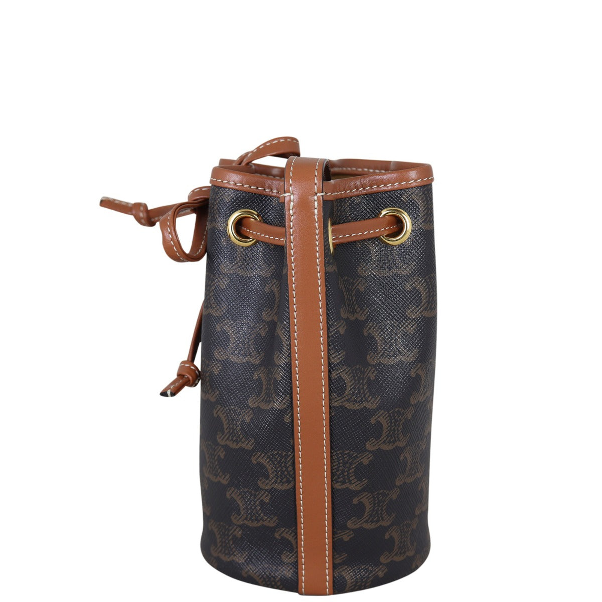 Celine Triomphe Bucket Bag Micro