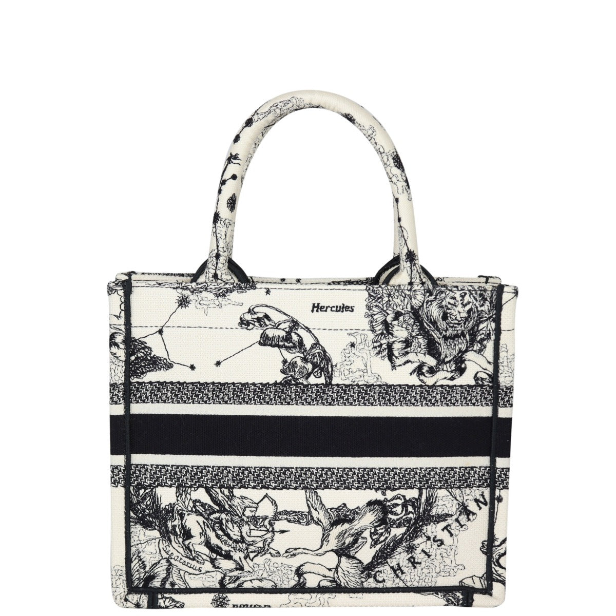 Dior Book Tote Small Toile de Jouy Zodiac
