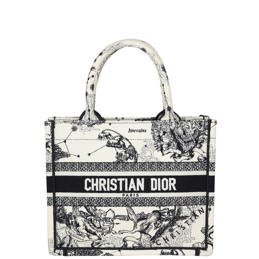 Dior Book Tote Small Toile de Jouy Zodiac