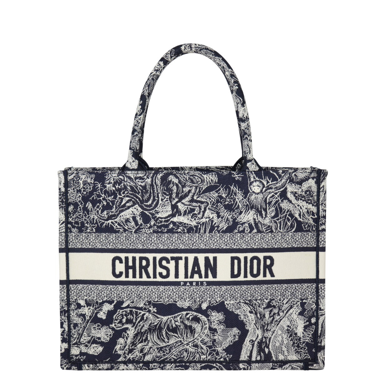 Dior Book Tote Medium Toile de Jouy Reverse