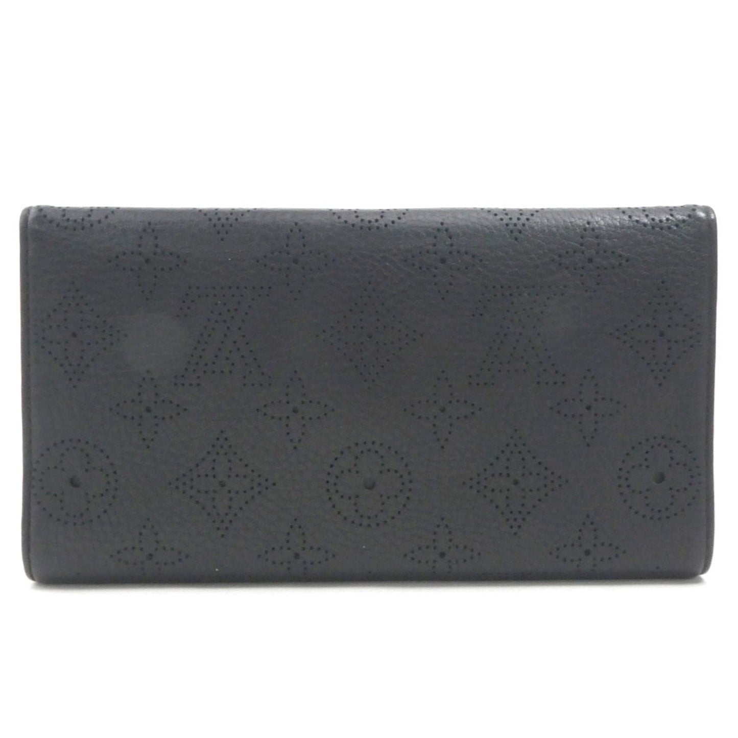 Louis Vuitton Mahina Leather Long Wallet (Bi-Fold)