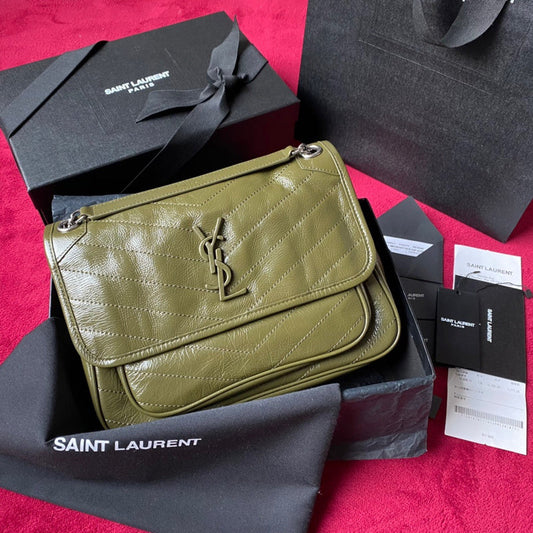 Yves Saint Laurent Downtown Polished Handbag