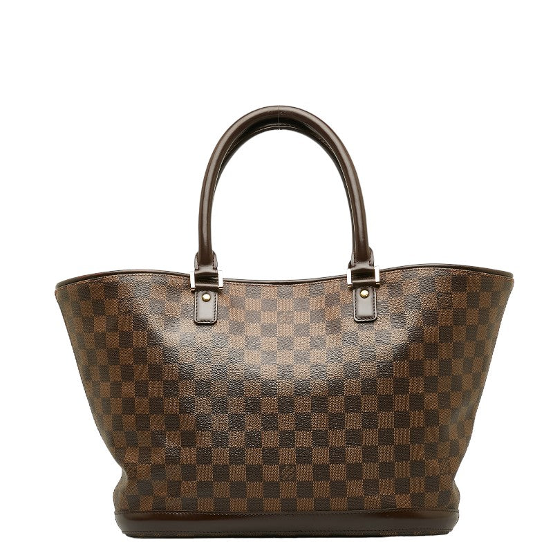 Louis Vuitton GM Handbag N51120 Brown PVC Leather Lady Louis Vuitton