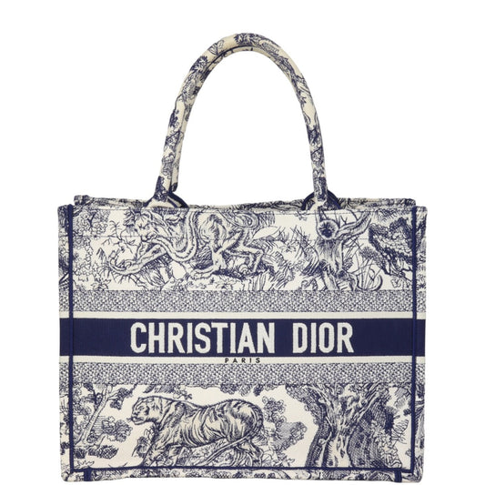 Dior Book Tote Medium Toile de Jouy Reverse