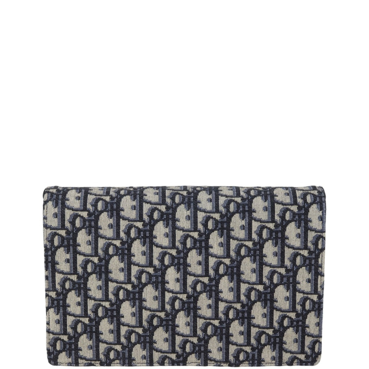 Dior Saddle Pouch Wallet on Chain Oblique