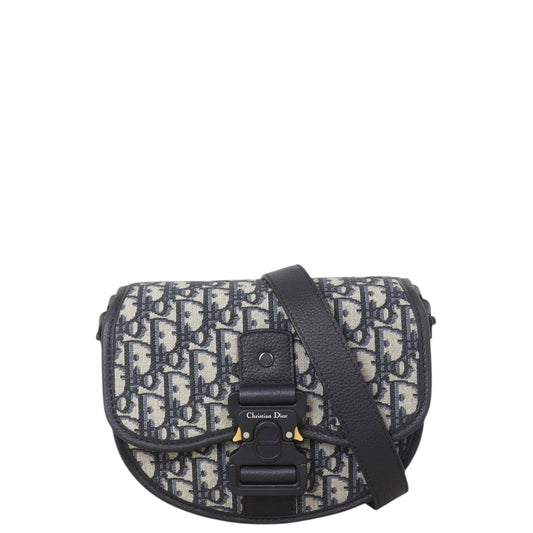 Dior Gallop Flap Bag Mini Oblique