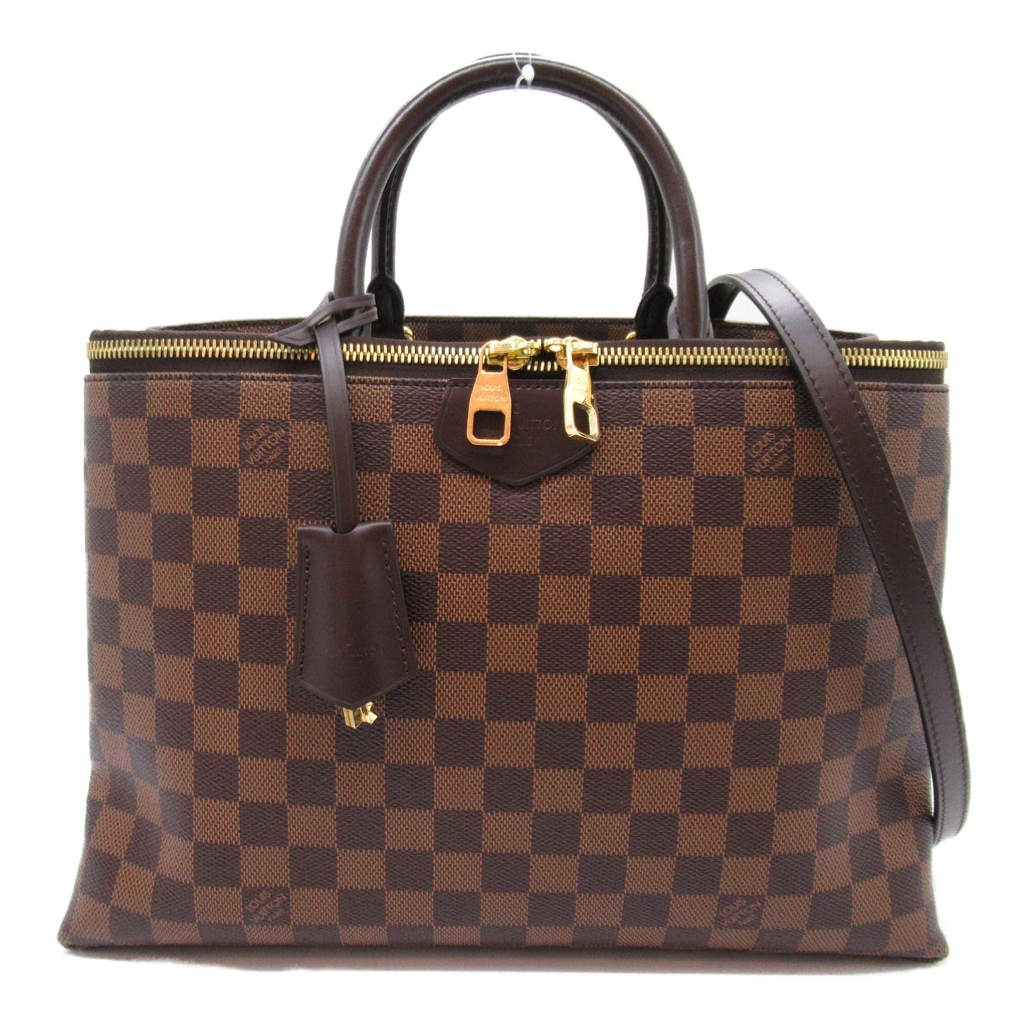 Louis Vuitton Coated Canvas Damier Canvas Pvc Shoulder Bag