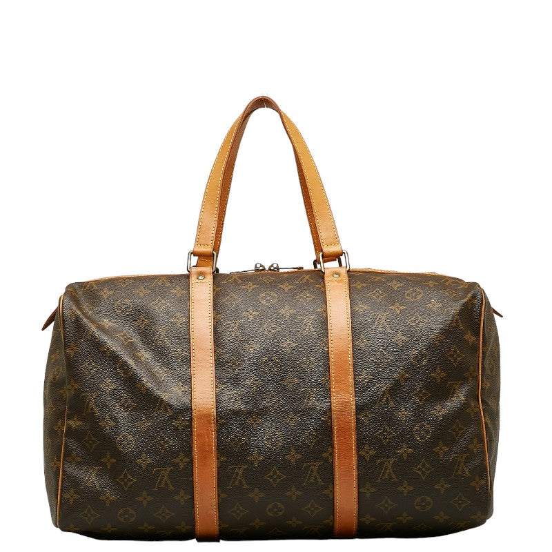 Louis Vuitton Monogram Baseball 45 Boston Bag M41624 Brown PVC Leather Louis Vuitton