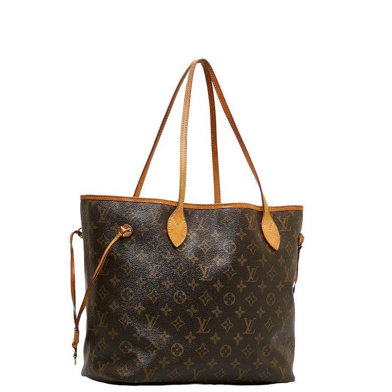 Louis Vuitton Monogram Newark GM Tote Bag M40157 Brown PVC Leather Louis Vuitton