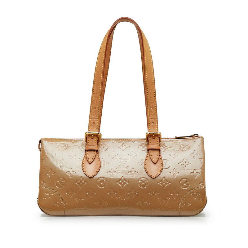 Louis Vuitton Monogram Verney Rosewood Avenue M93509 Nozzet Beige Patent Leather Louis Vuitton